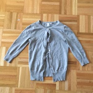 Mini cardigan gray